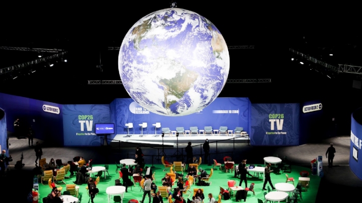 The first official full day has been jam-packed with panel talks, protests and photo ops. Here, we round up key happenings in terms of international speeches and pledges. Image: UK COP26 Unit